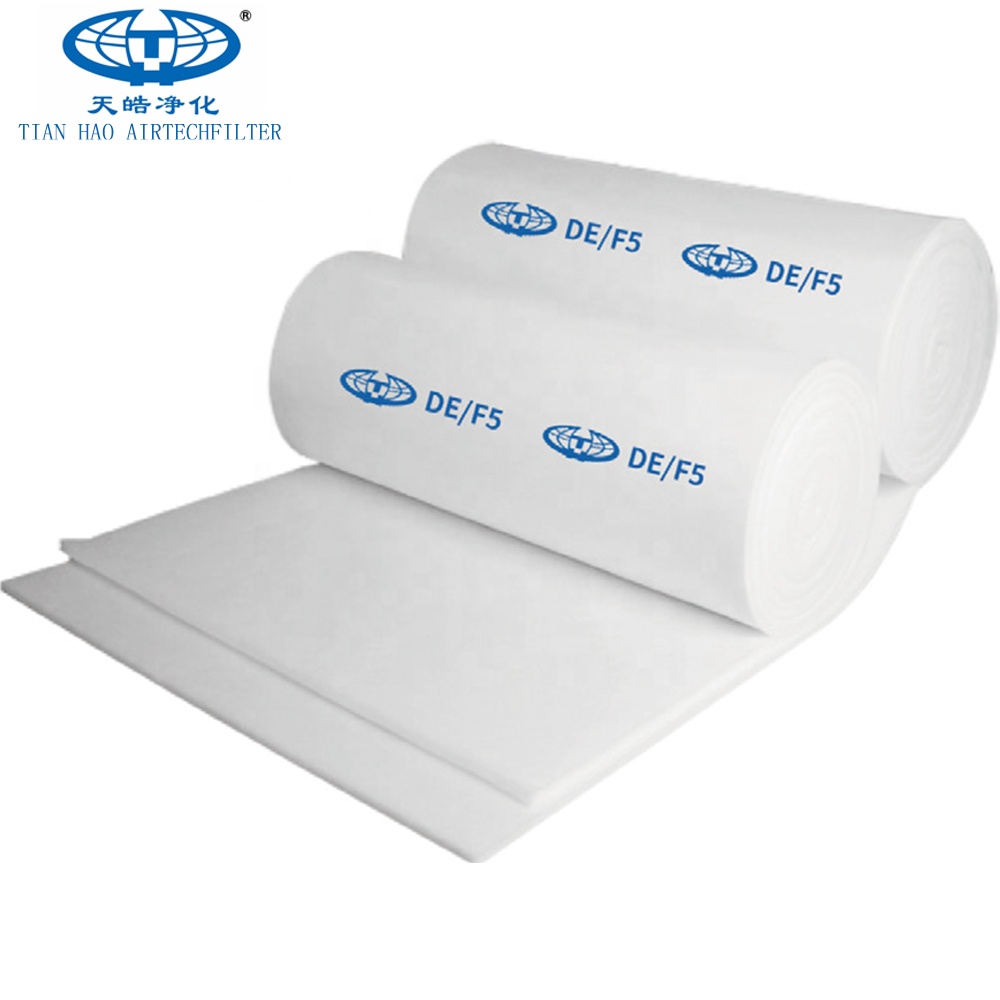 ceiling filter flame retardant filter for paint booth