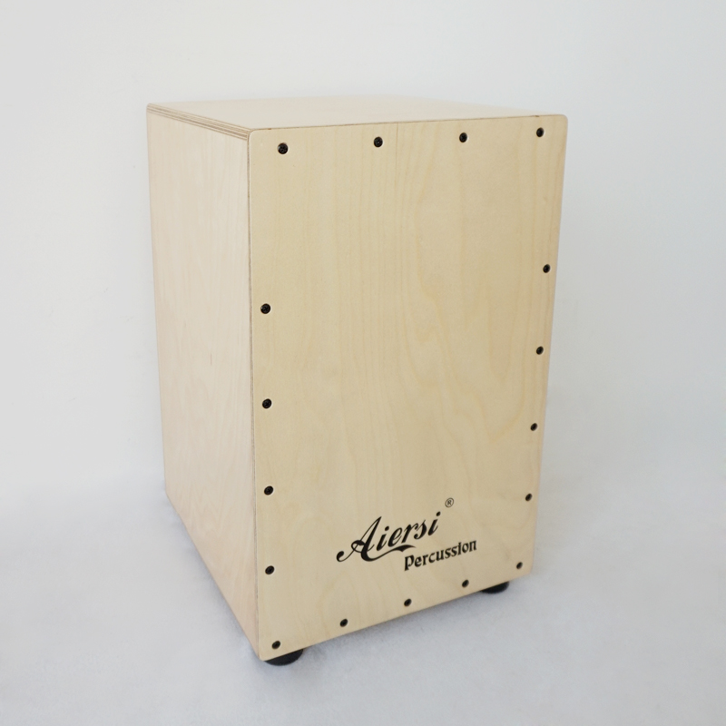 Оптовая цена Профессиональный Aiersi перкуссия cajon деревянный барабан