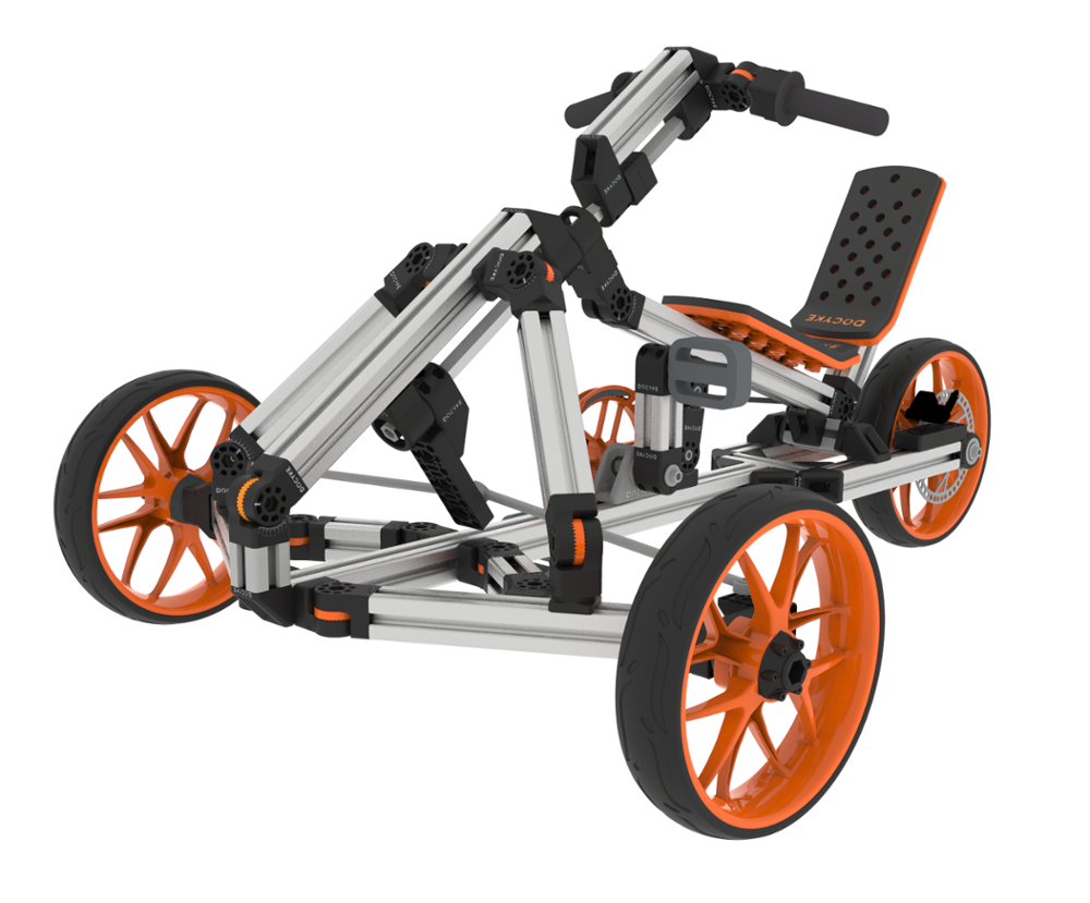 Docyke самодельный велосипедный Балансирующий автомобиль push bike A school Walker Scooter деформированная игрушка велосипед infento детский автомобиль