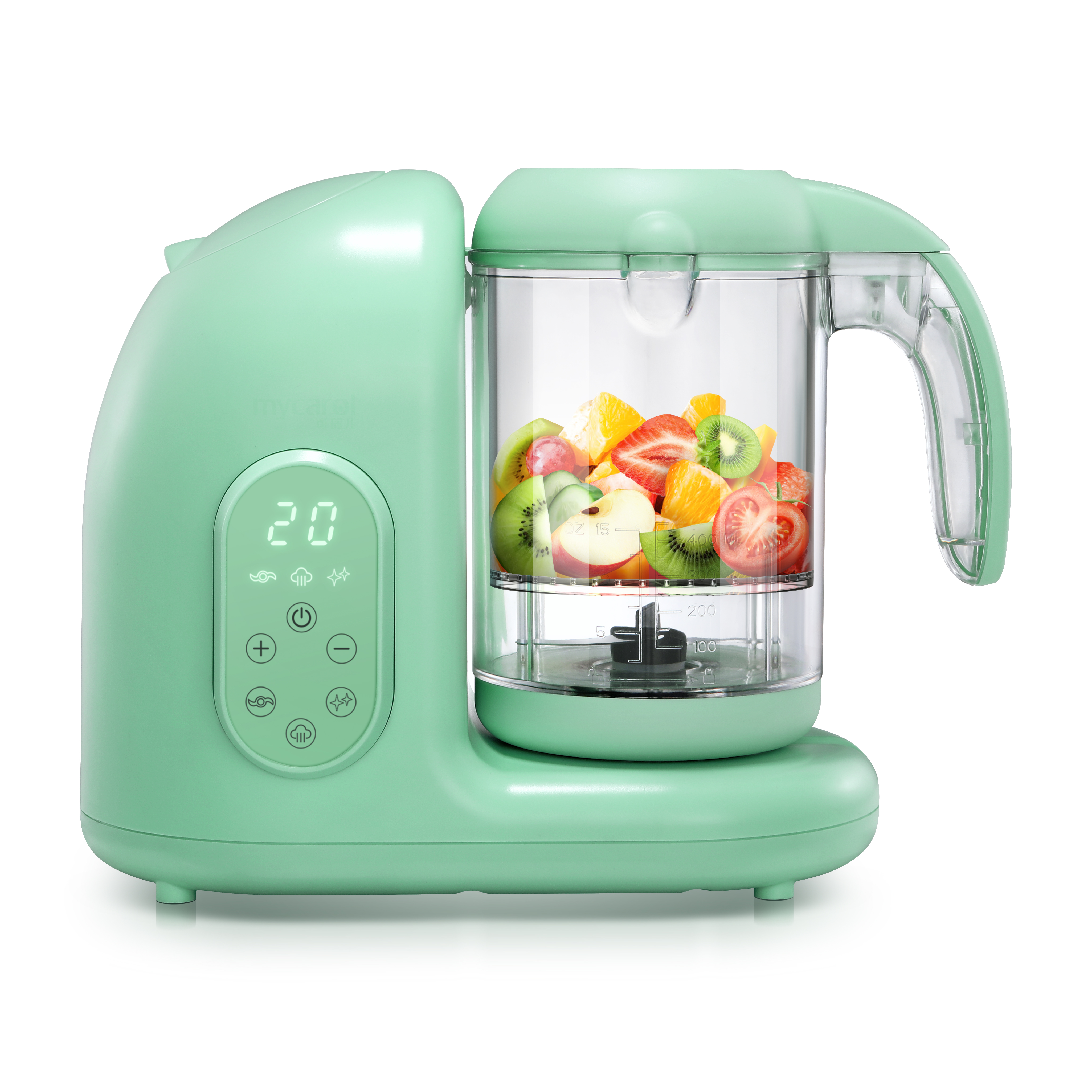 Portable cook and blend baby safe baby food maker