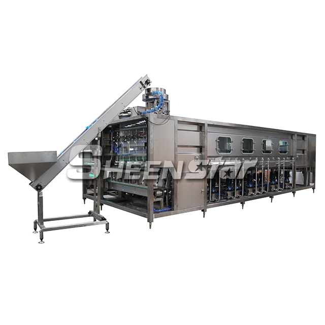 Barreled Production Line/Bucket Filling Machine/5gallon Washer Filler Capper Monoblock