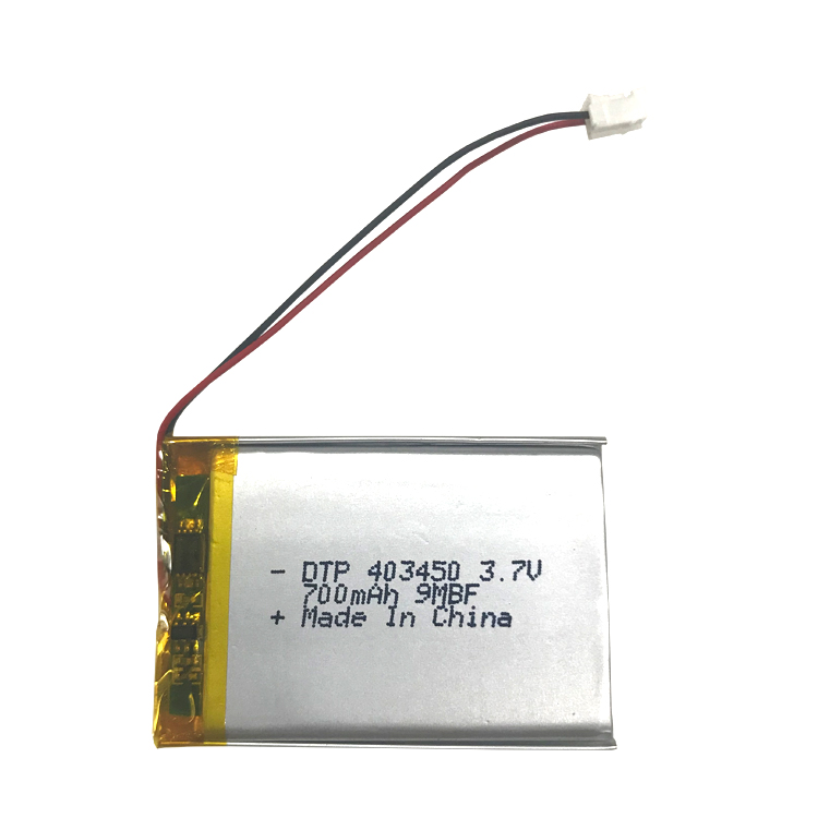 Аккумулятор DTP403450 3,7 в 700 мАч с сертификацией msds un38.3 rohs ce