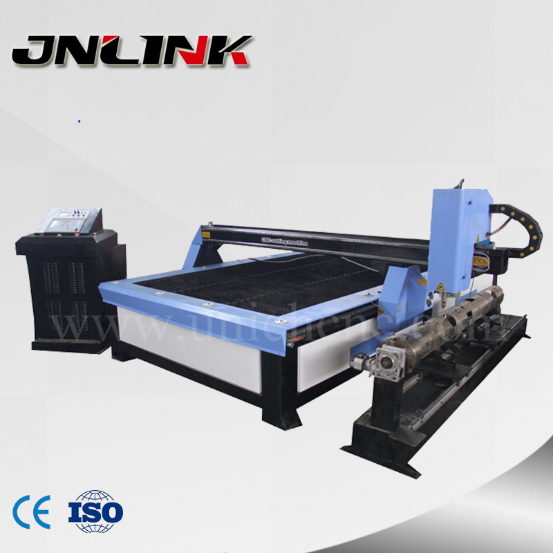 160A мощная машина для резки металла/cnc машина для плазменной резки для труб с поворотным/плазменным столом для продажи