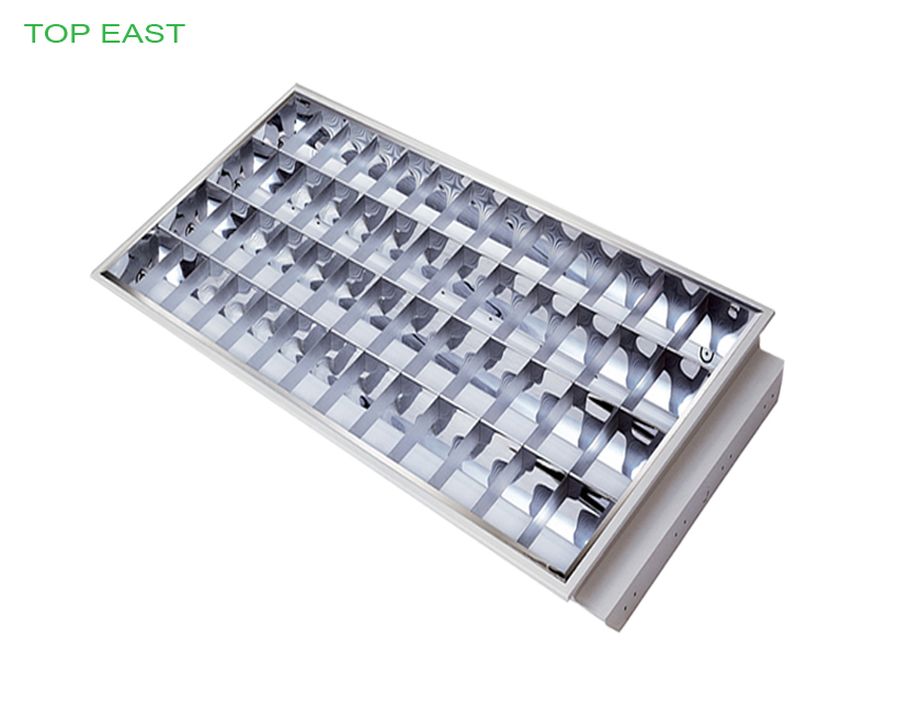 Супер яркий 1x4 2x4 2x2 led решетка освещение приспособление led жалюзи свет с высоким люмен