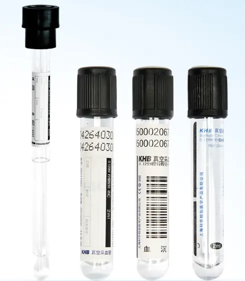 2.4ml 1.6ml 1.28ml westergren ESR citrate vacuum blood collection tube