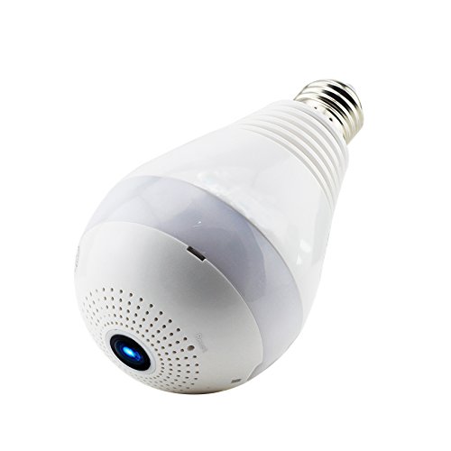 Fisheye Camera 360 Degree1080P HD CCTV Bulb Camera WIFI Bulb Camera