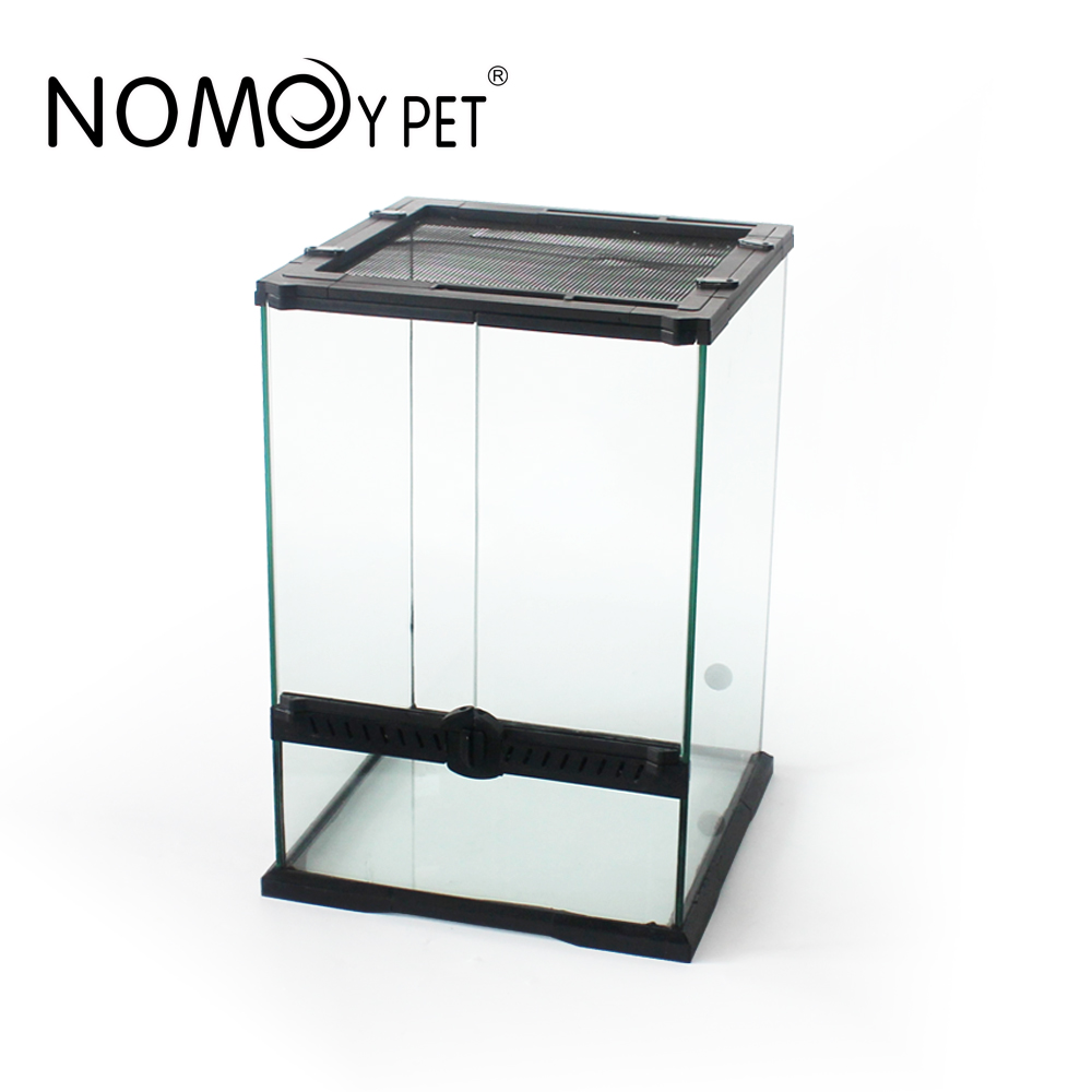 NOMOY PET Wholesale hotsale reptile terrarium rainforest tank for reptile YL-01 S-30*30*45cm