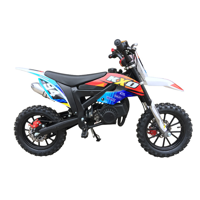 Новинка; Дизайнерская одежда для детей; Мини мотоцикл 49cc 50cc 2 нажимом запуска газа мини-велосипед для задних фонарей