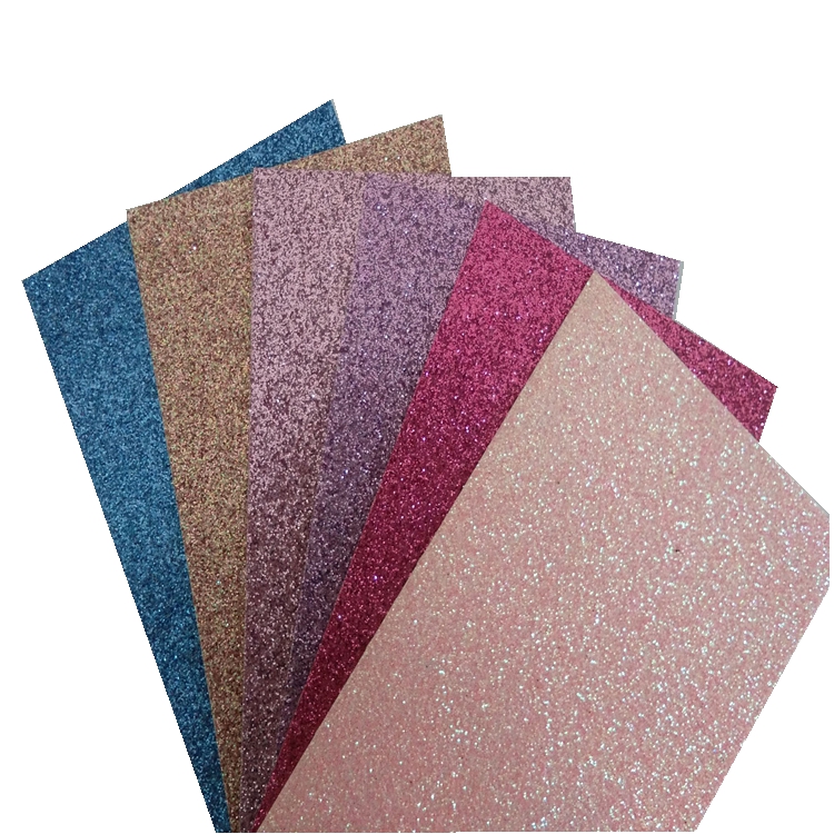 free sample available blingbling glitter paper card stock