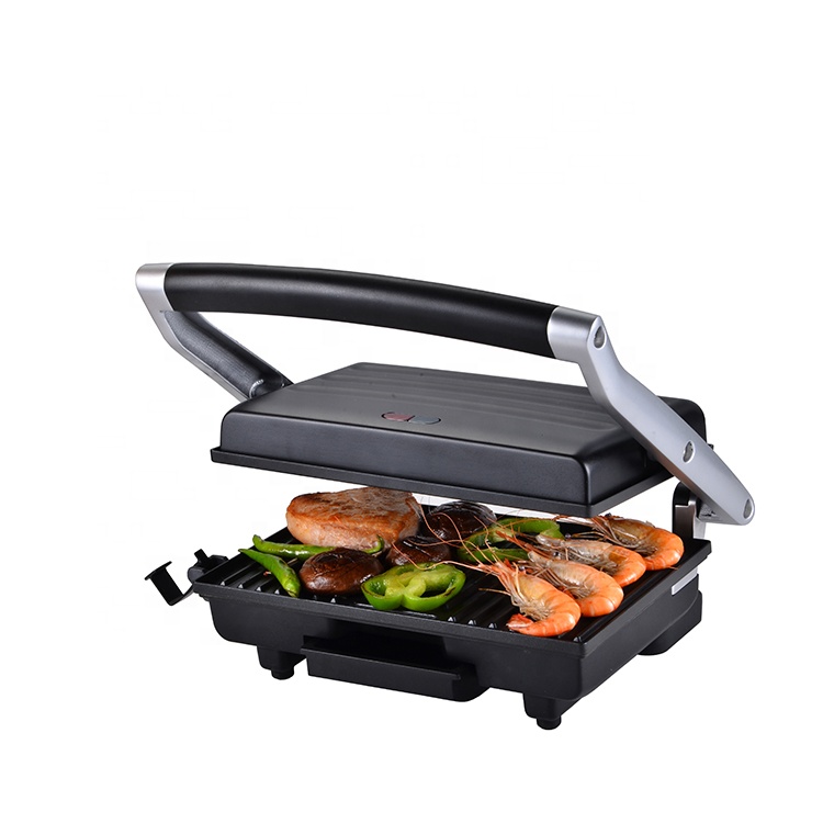 Бытовой Электрический контактный гриль 1000 Вт для сэндвичей и panini maker