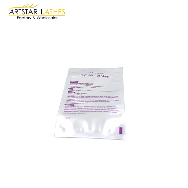 Private Label Eyelash Extension Tools Custom Packaging Eye Gel Pads,easy fans volume lashes