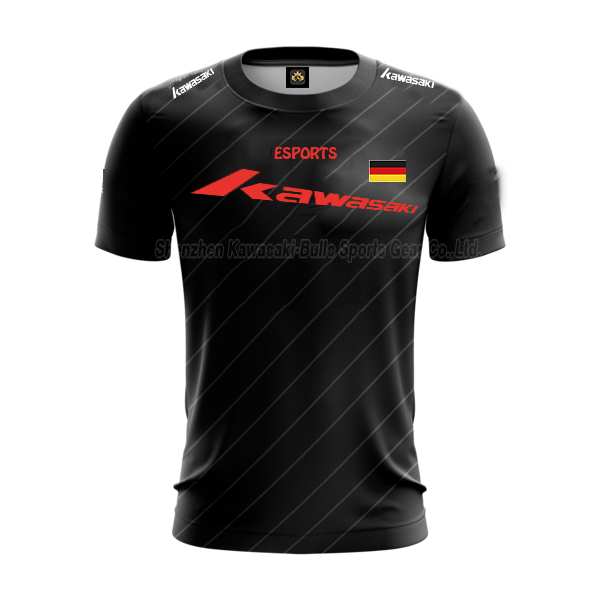 OEM Китай завод Пользовательские все над печатным e-sports Джерси O шеи Футболка