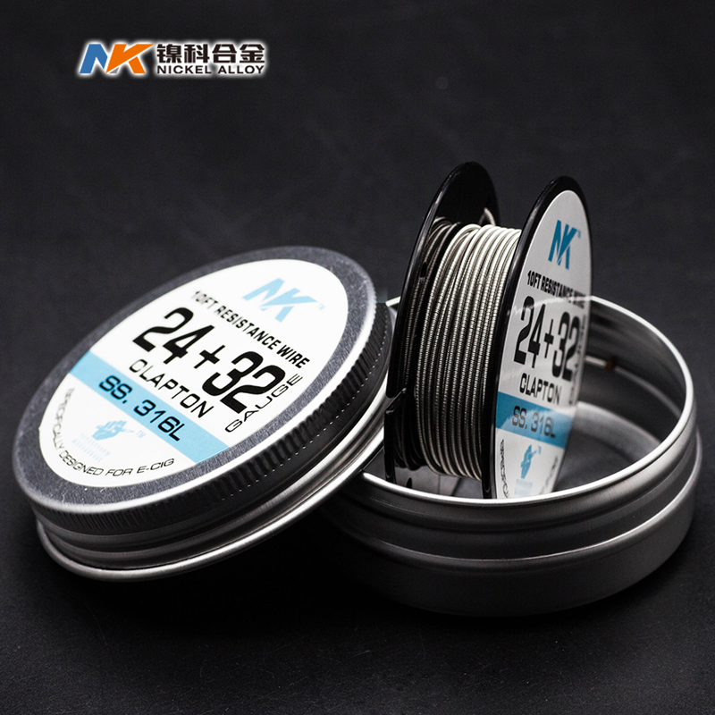 Катушка для электронной сигареты ss316l clapton от производителя Suzhou NK
