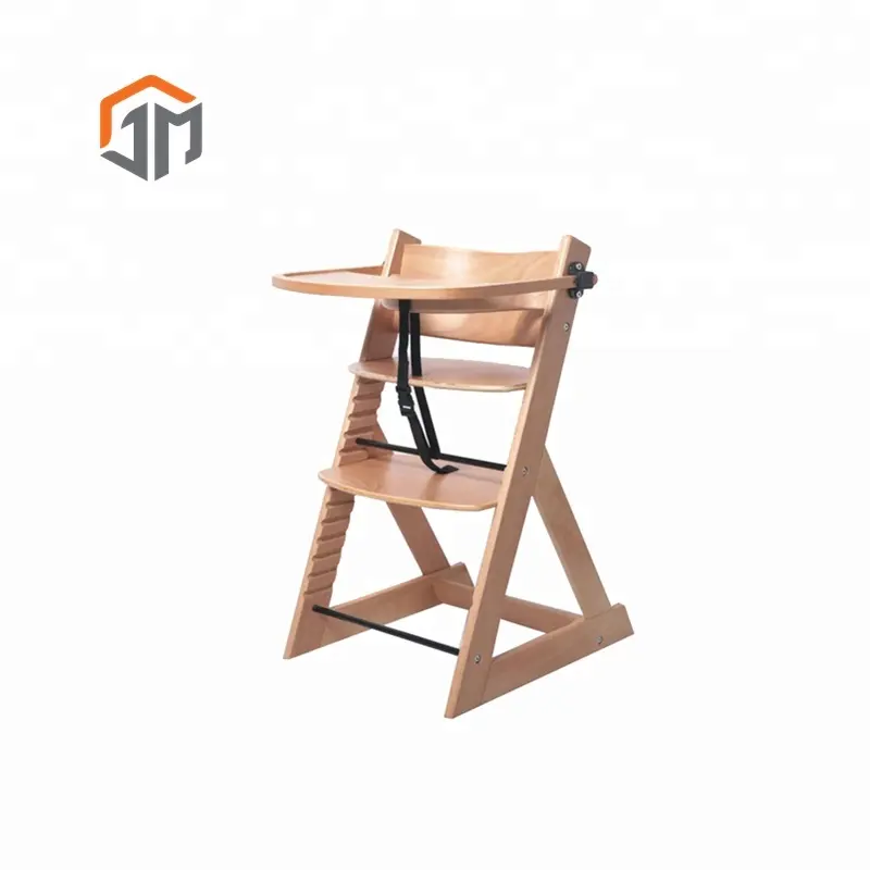 New Popular Style Baby Furniture Wooden Baby High Chair