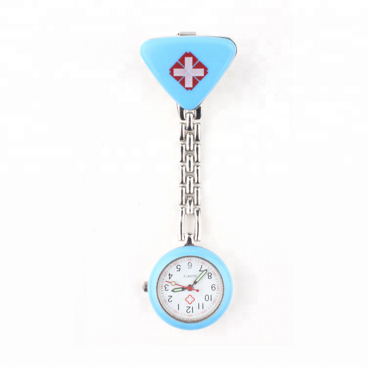 New Chest Pocket Watch Doctor Nurse Watch Quartz Fob Brooch Pocket Watch with Clip