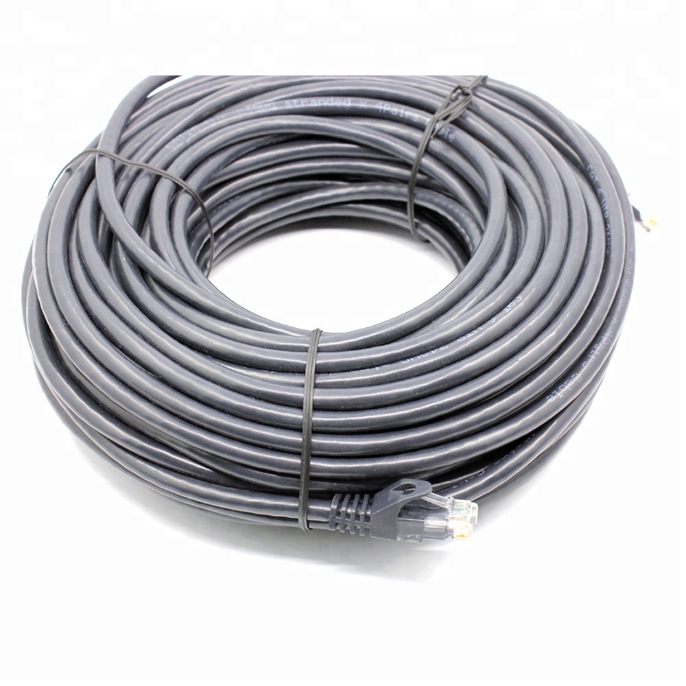 AMP 15 м бренд UTP CAT6 LAN кабель 4 пары Многожильный патч-корд 30 футов