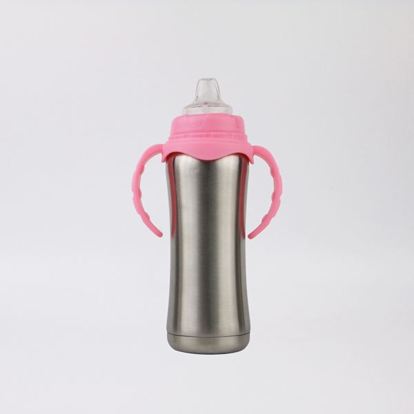 Герметичная нержавеющая сталь sippy cup Изолированная Детская Бутылочка для молока с соской