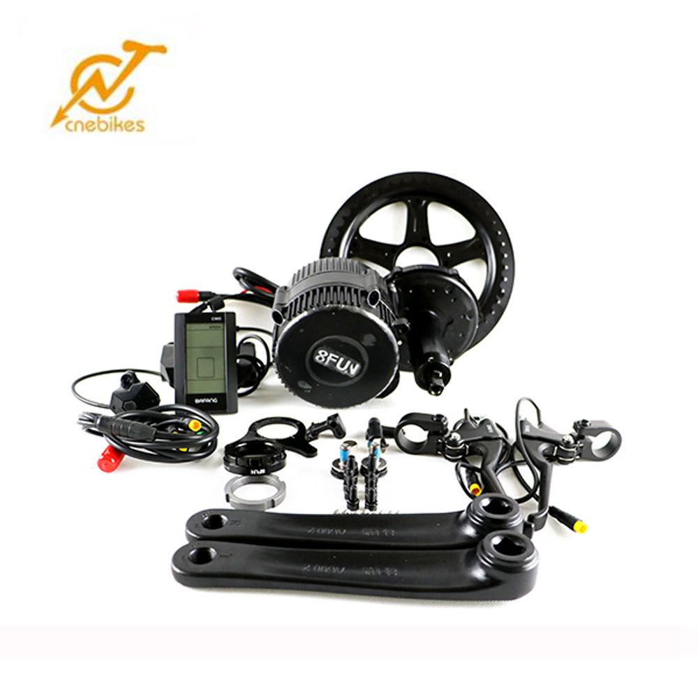 Cnebikes Ebike conversion Kit Bafang 8fun bbs02 48 v 750 w центр двигателя комплект с батареи BB Длина 68 мм 100 мм