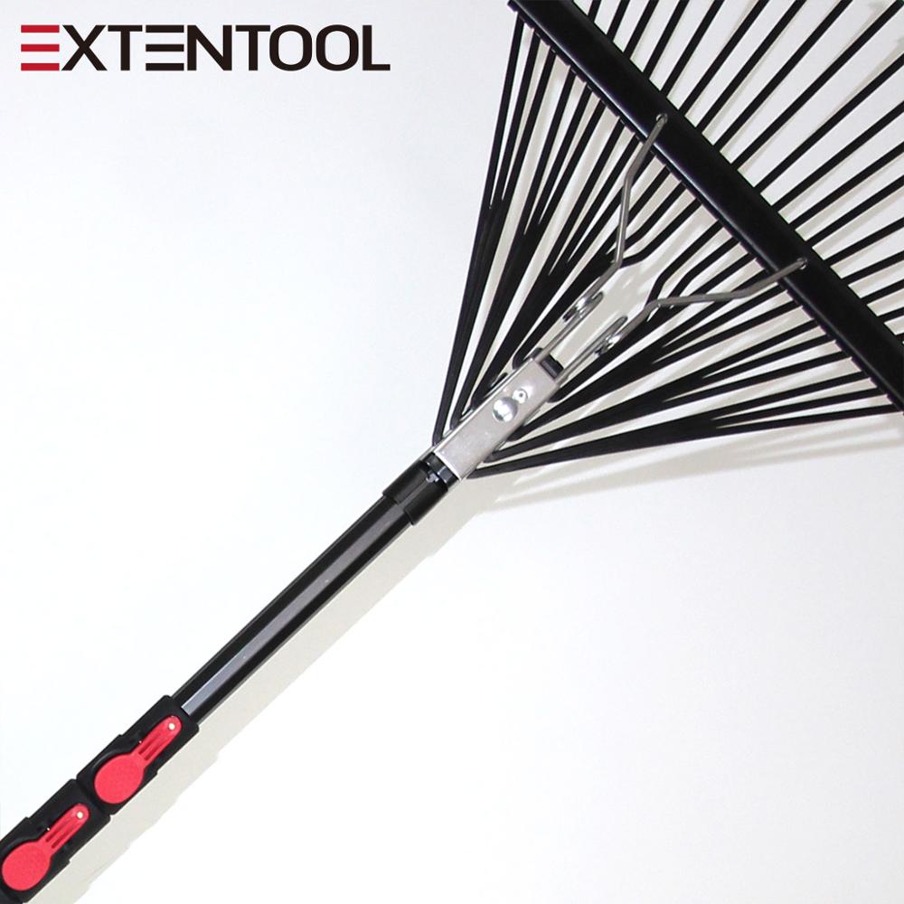 Extentool садовые грабли с телескопической ручкой для садовых инструментов
