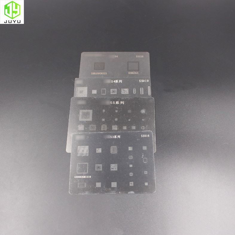 Wholesale Mobile phone motherboard repair tool BGA chip reballing stencil for Samsung S6ege S7edge S8edge