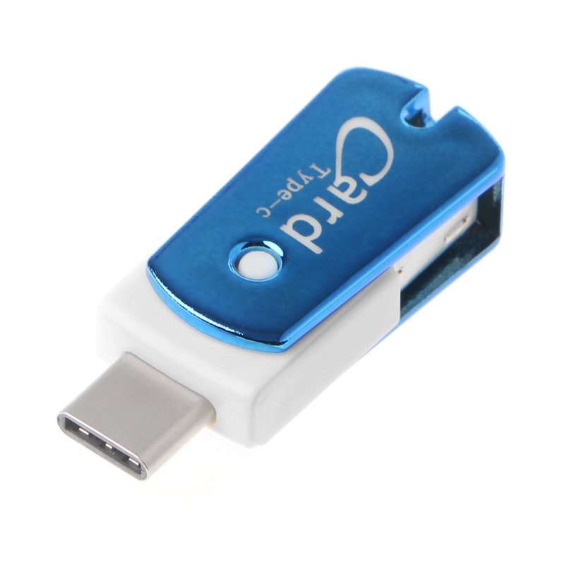 Металлический адаптер для карт памяти USB 3,1 type-c кардридер для ноутбука ipad pro macbook