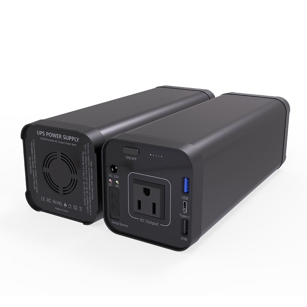 Выход AC USB резервный аварийный источник питания 40000 мАч