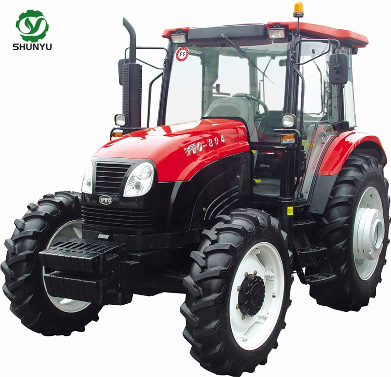 Трактор YTO X804 модель 80HP 4WD трактор