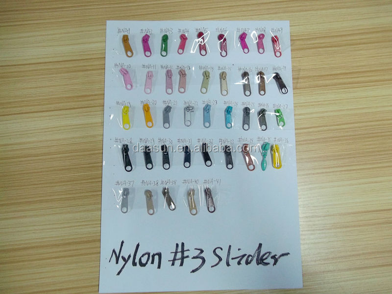 Нейлоновый слайдер Stocklot,100% нейлон #3 слайдер застежка-молния Stocklot