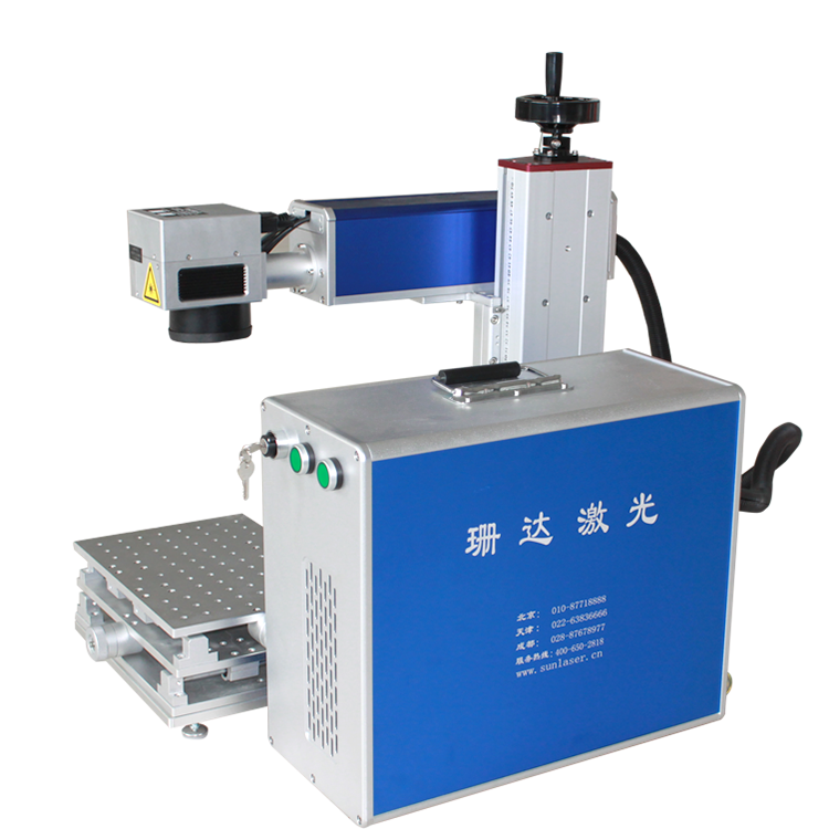 China manufacturer 20W 30W 50W 100W Raycus handheld fiber laser marking machine