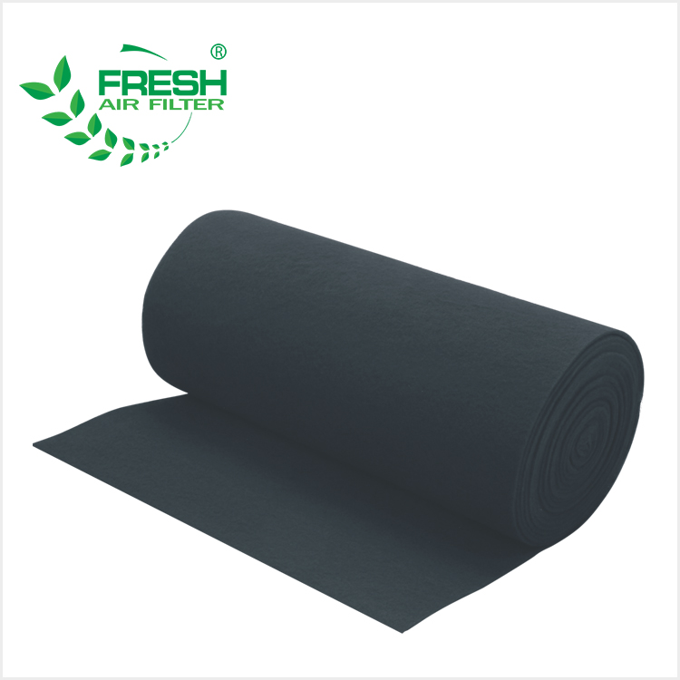 Non-woven Fabric carbon Active Filter Industrial Air Conditioner Air Filter Cloth Activated carbon Fiber Filter