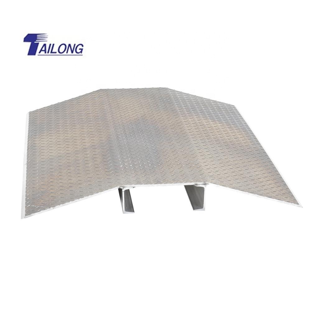 Aluminum Heavy Duty Resistant Cable Bridge/Cable Protection/Cable Hose Bridge Ramp