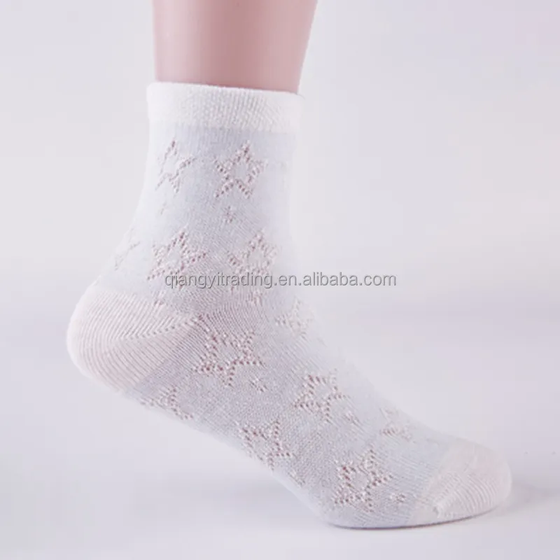 Baby Custom Cartoon White Knee High School Girl Child Tube Socks