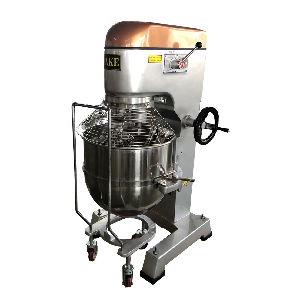 Professional Kitchen Electric planetary Mixer with three stirrers, bakery equipment dough mixer for Macron