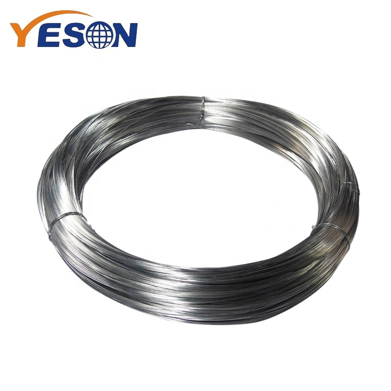 hot dipped galvanized steel wire 1.0mm 3.0mm electro galvanized Iron wire