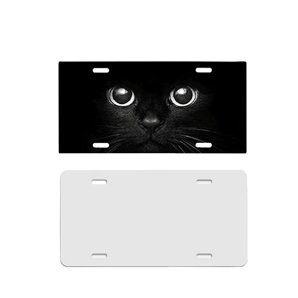 DIY Personalized Custom Aluminum Sublimation Blank License plate
