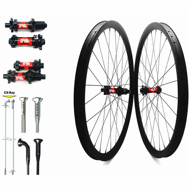 Графиновый углеродный 29er диск mtb колеса 30x25 мм бескамерные DT240S прямой Тяговый boost 110x15 148x12 велосипедные колеса sapim cx ray mtb