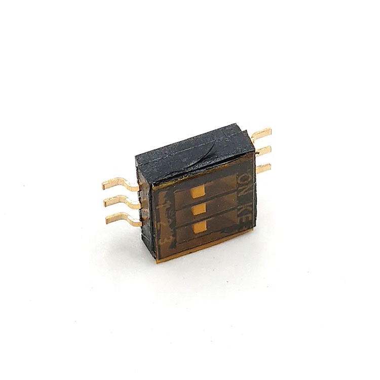 KE оригинальный слайд 1,27 Шаг Dip переключатель 3 Pin Smt переключатель 3 полюса SMT SMD dip переключатель