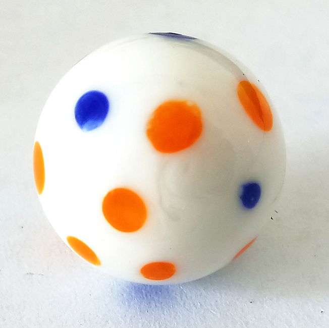 Colorful handmade lampwork murano glass balls