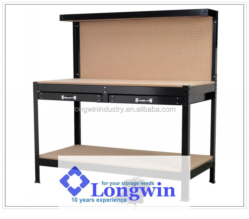 heavy Duty Steel Workbench with Single Drawer