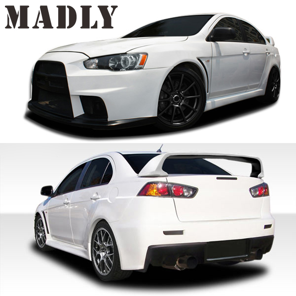 Комплект для кузова mitsubishi lancer 2008-2017 Evo X Look, подходит для всех моделей седанов