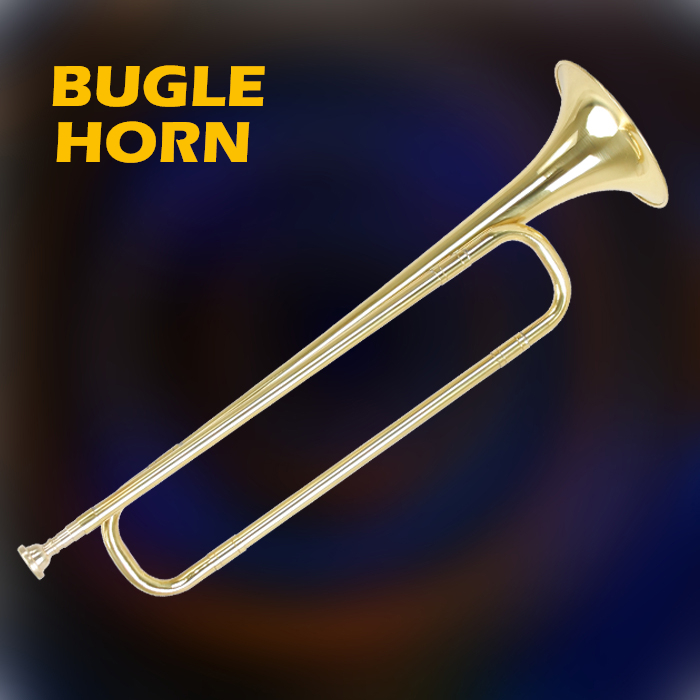 Китайский желтый латунный лакированный Рог Bb key bugle horn
