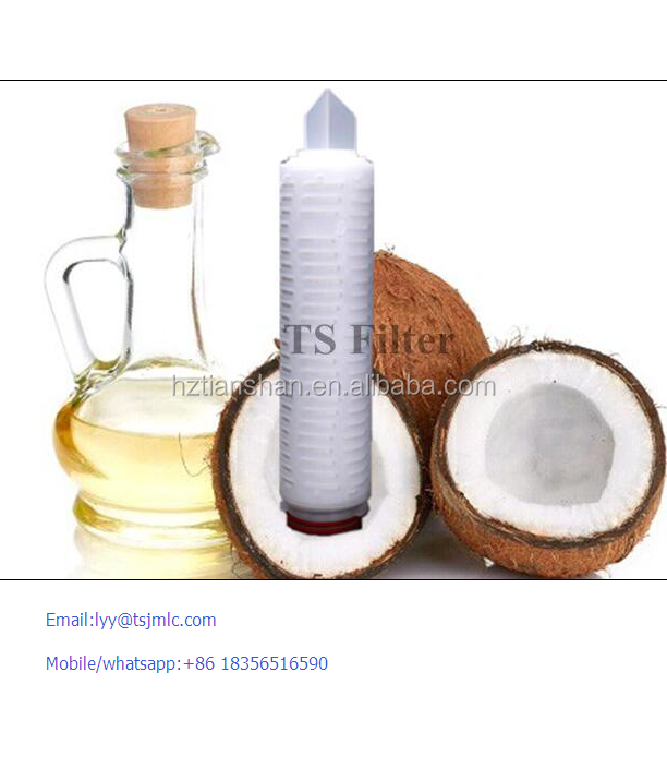 TS filter Brand supply с картриджем из нержавеющей стали, корпус фильтра кокосового масла