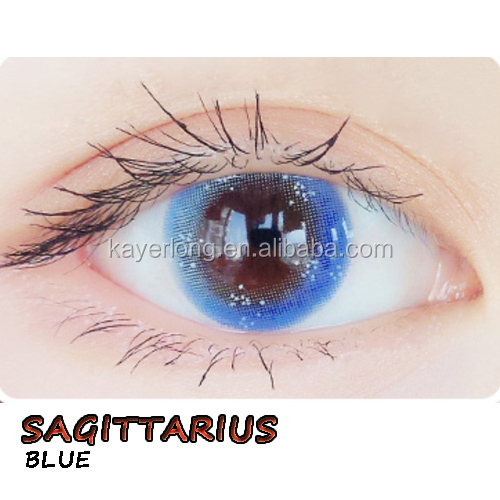 Косметический макияж очки цвет контактные линзы SAGITTARUIS
