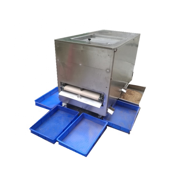 2019 latest full 304 stainless steel mealworm sorting machine Barley worm separator Tenebrio molitor separating machine