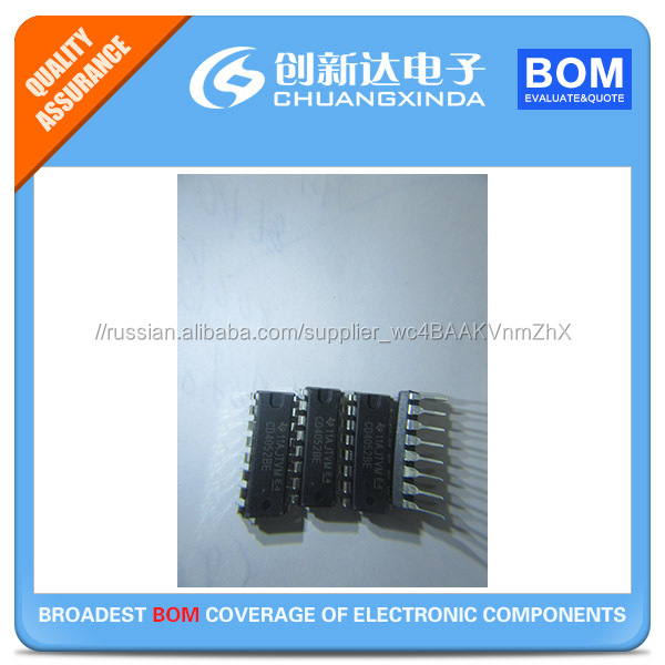 CD4050BE цена дешево качество ИС многократного переключателя 4-Ch. Analog