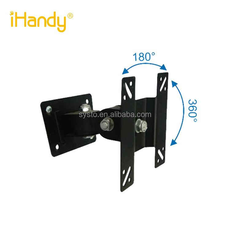 Systo iHandy IH-F01 высокого качества Универсальный наклона тумба под Телевизор с ЖК-дисплеем настенное крепление для телевизора с минимальным заказываемым количеством держатель кронштейн для 14-24 дюймов Размер телевизор с плоским экраном