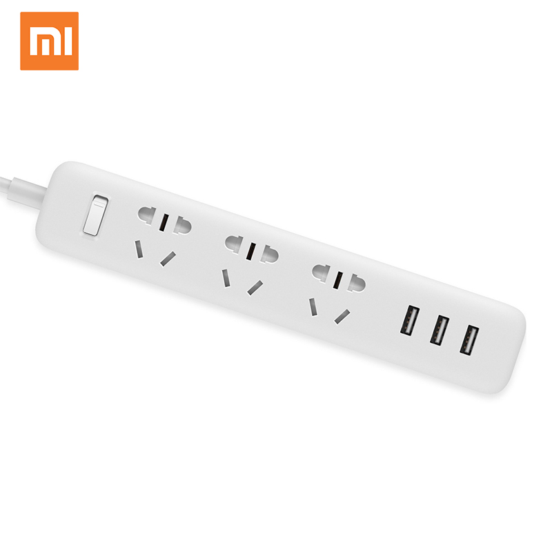 Высокое качество 3 USB управление оригинальный Xiaomi smart мощность полосы Xiaomi Desktop электрический удлинитель