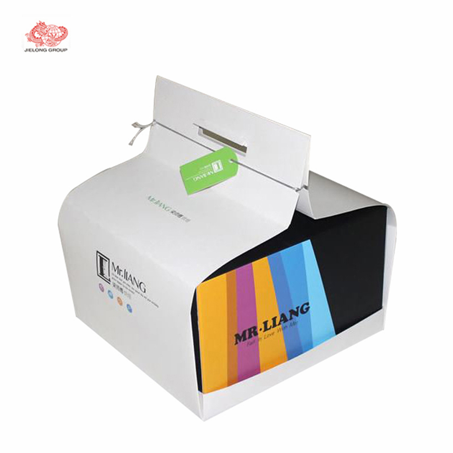 Необычные гофрированного cake box