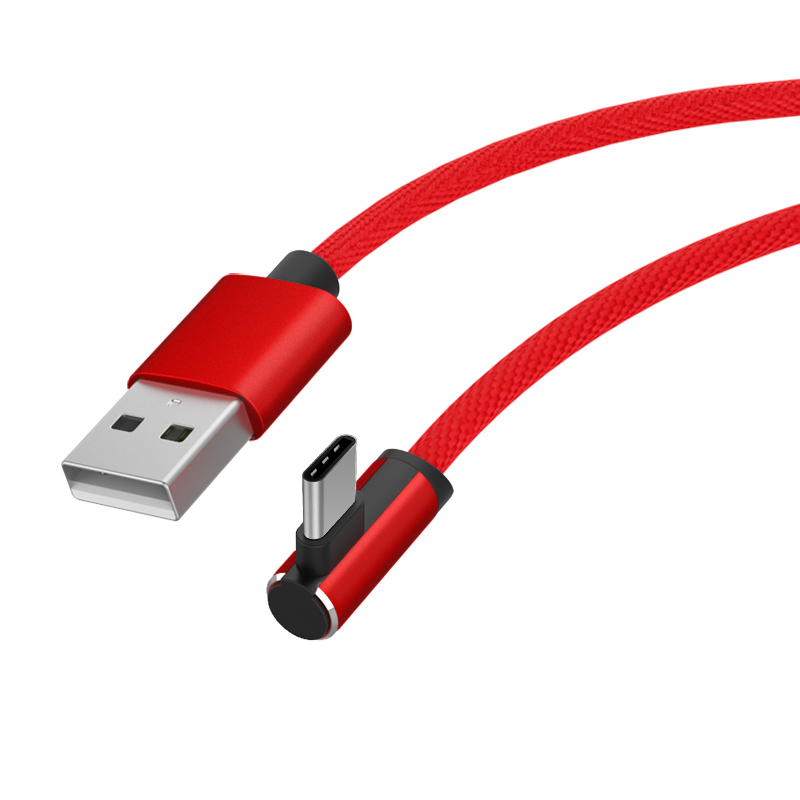 90 градусов нейлоновый Плетеный usb кабель 120 см 2.4A Быстрая зарядка micro usb c мульти зарядное устройство type-c логотип Подгонянный кабель для iphone