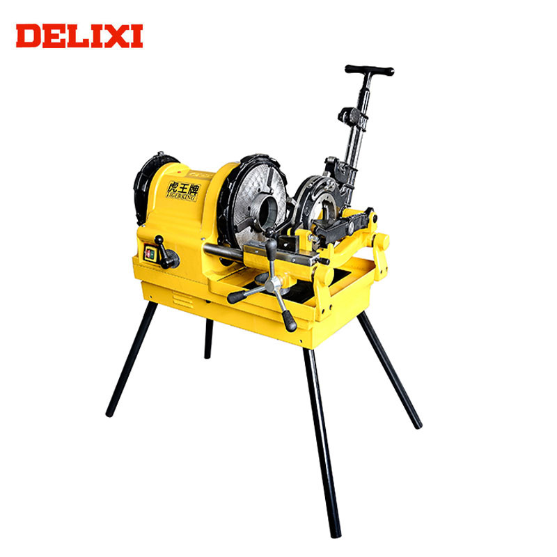 DELIXI DLX100D 1/2 "до 4" 900 Вт сантехнические Инструменты Автоматическая машина для производства труб